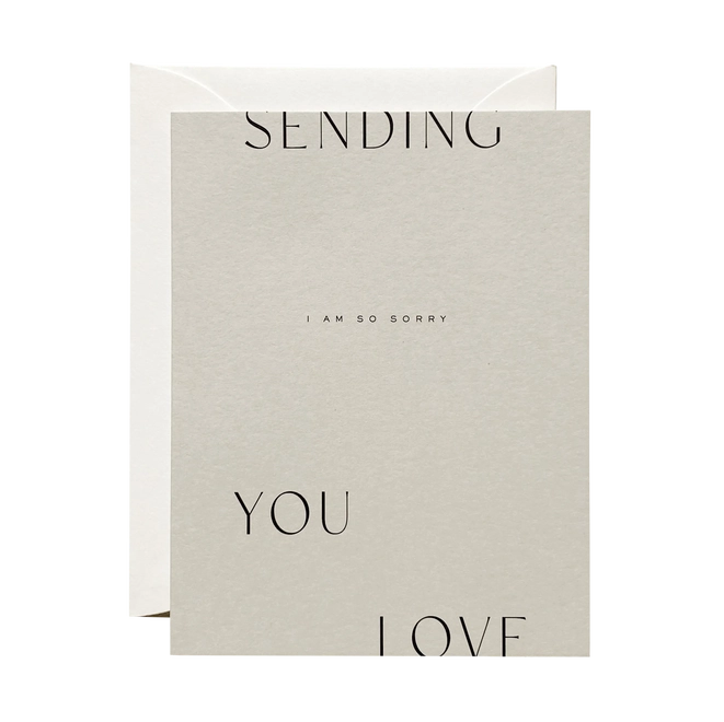 Sympathy Greeting Card Add-On