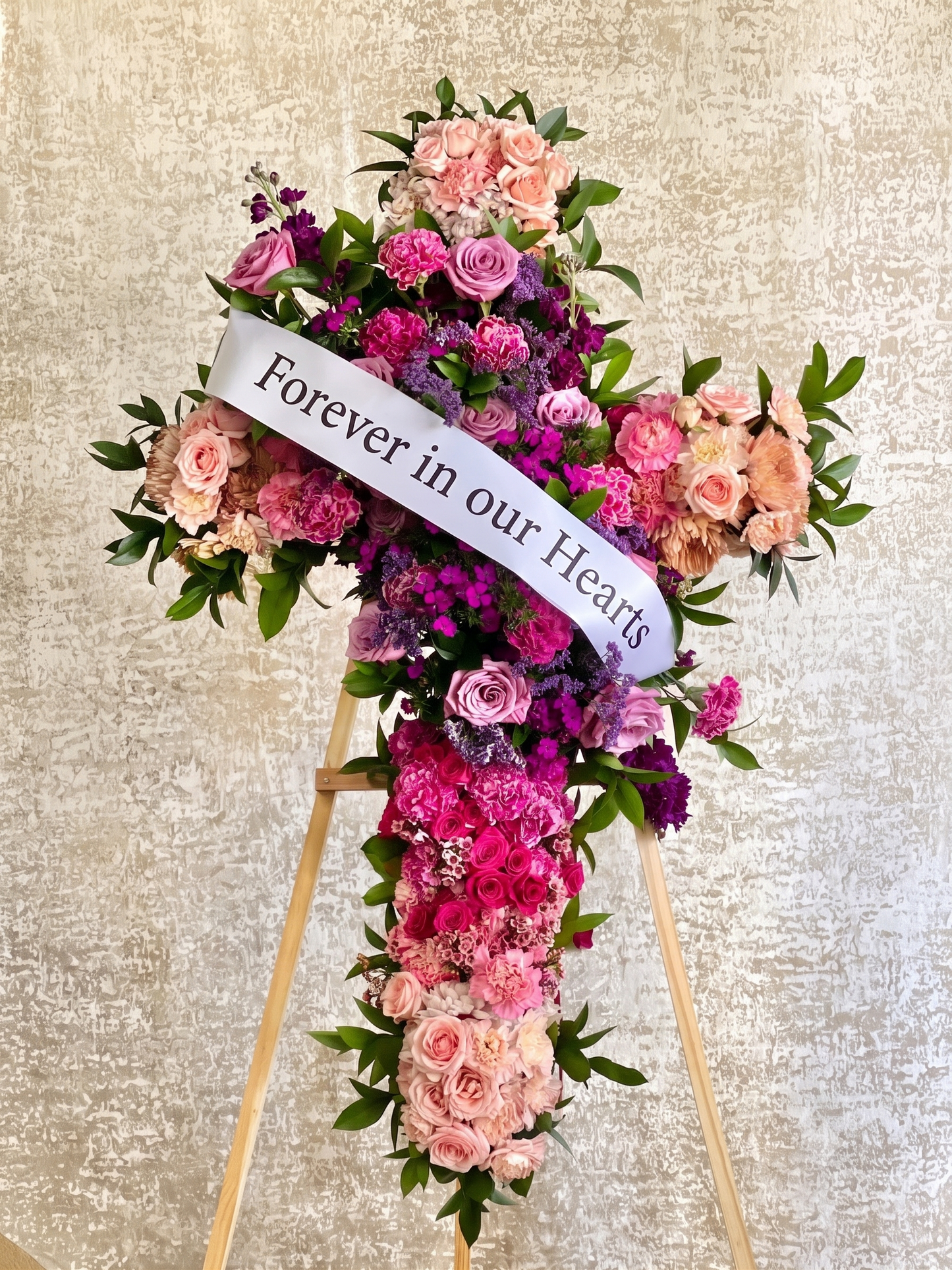 Memorial Banner Add-On (Standing Arrangements Only)