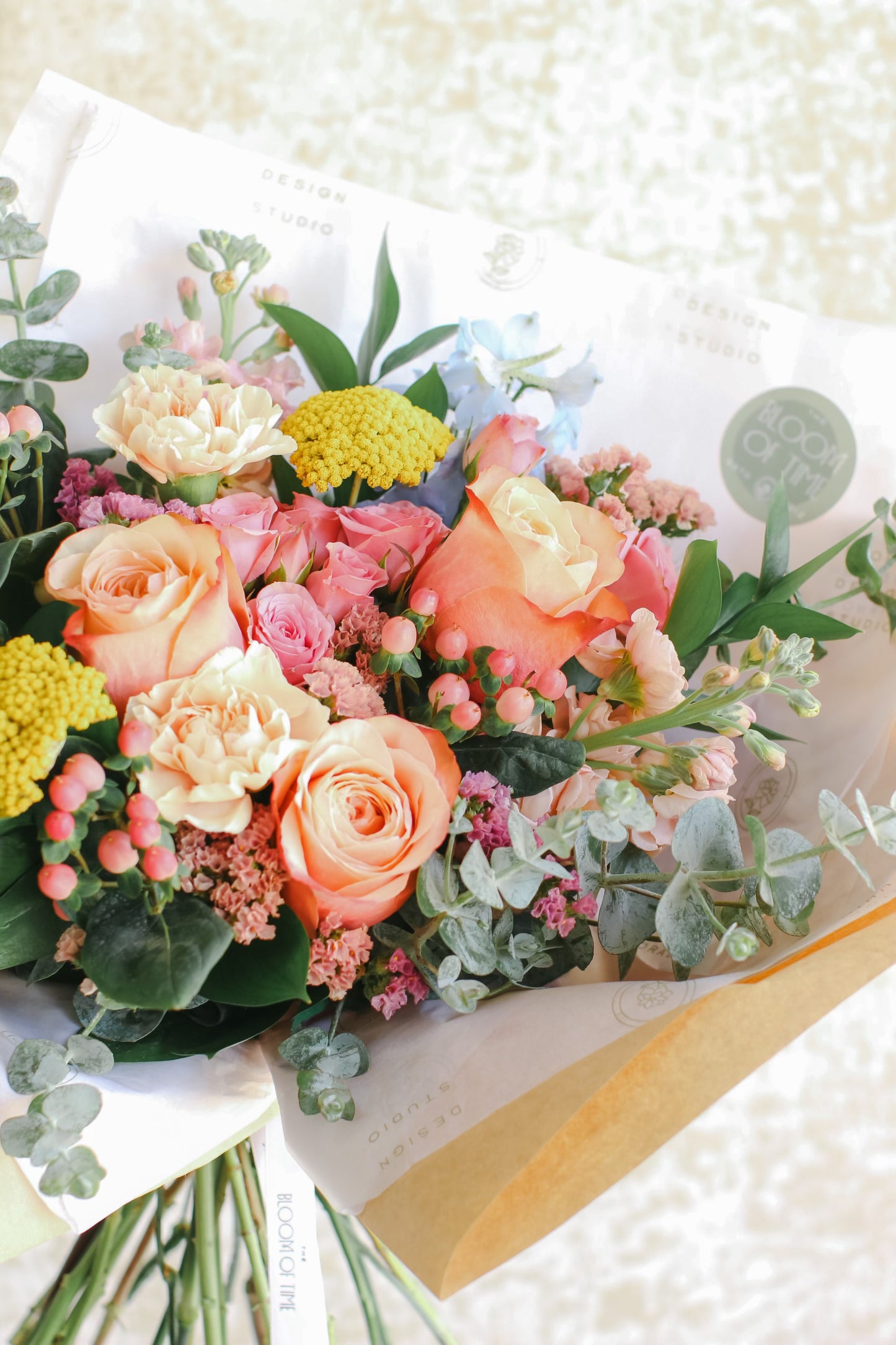 Seasonal Mix Hand-Tied Bouquet
