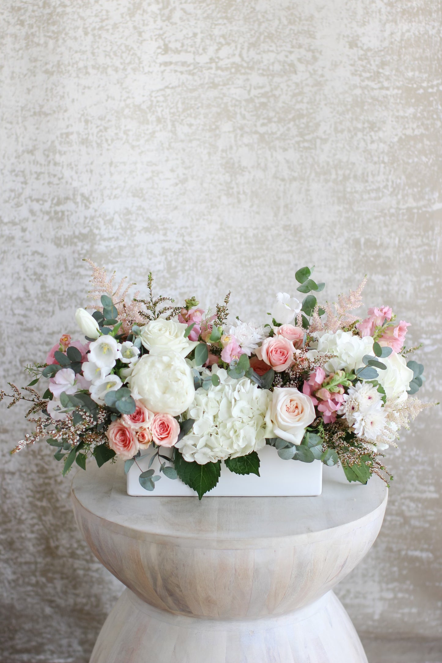 Elongated Floral Centerpiece