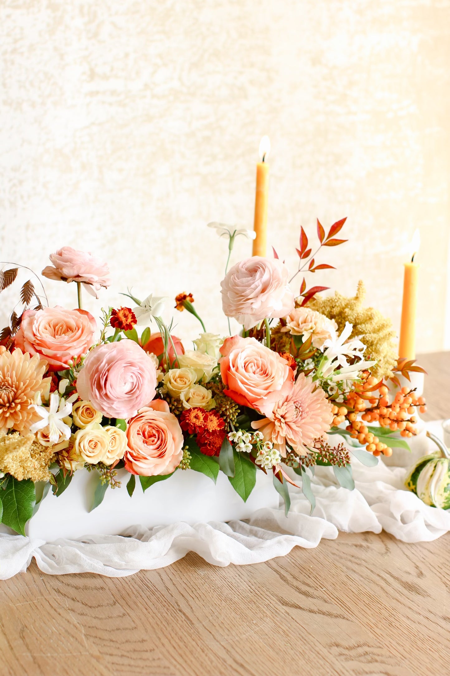 Autumn Glow Floral Centerpiece