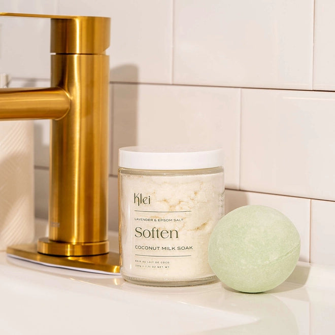 Soften Coconut Milk, Lavender & Epsom Soak by Klei (8 oz)