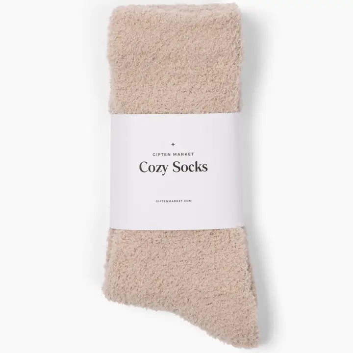 Cozy Cloud Socks in Ivory by Giften Market