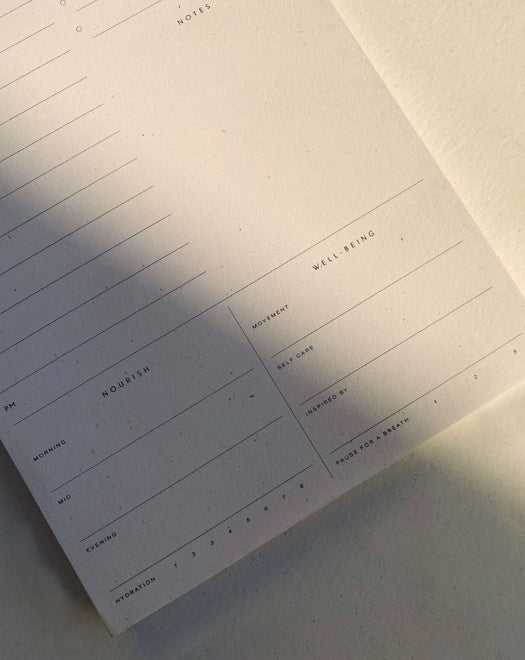 The Daily List Pad by Wilde House Paper