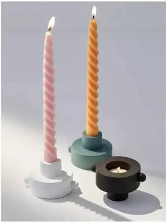 Dual-Function Taper + Tea Light Holder by Paddywax