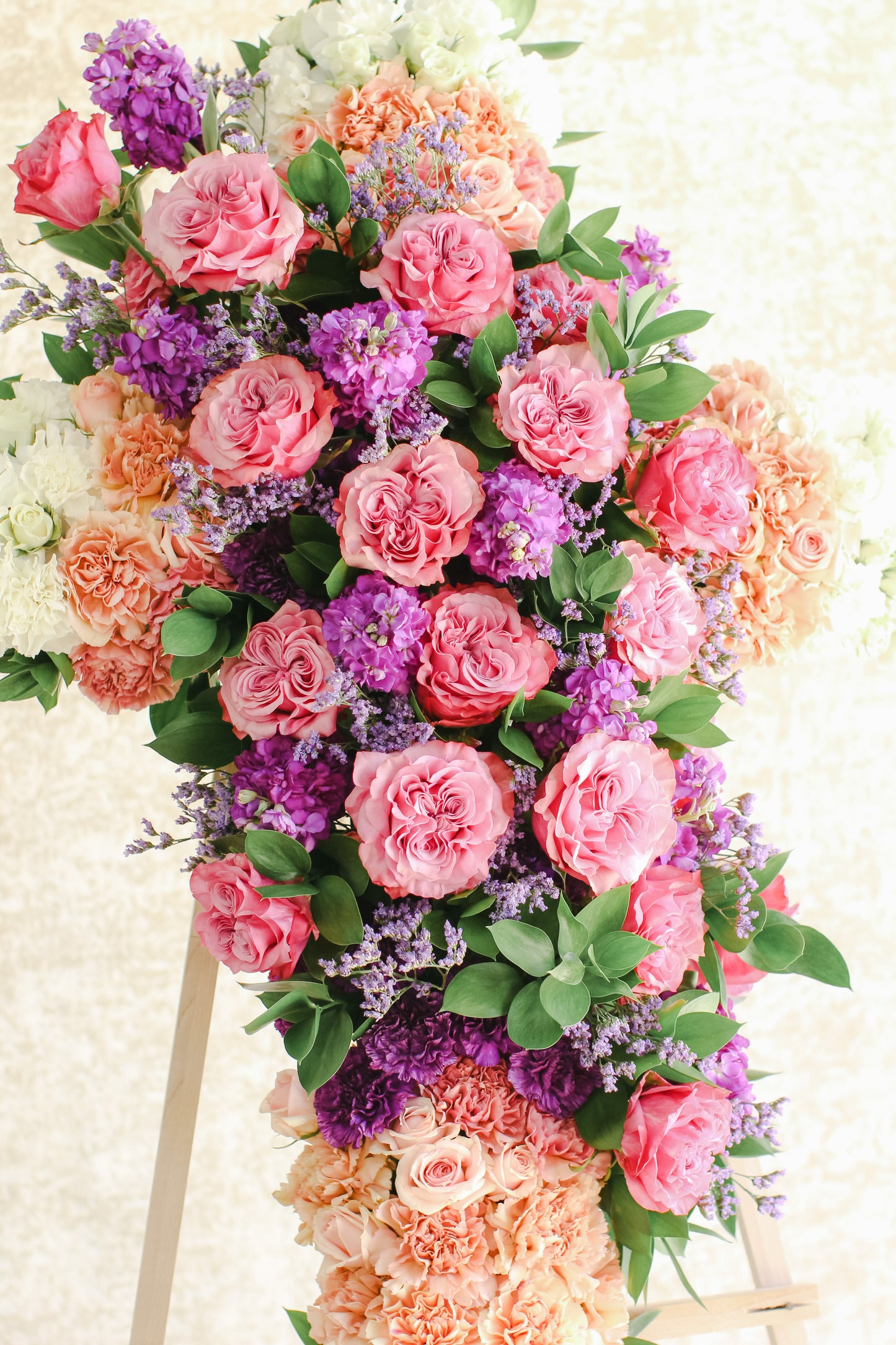 Memorial Ombre Standing Cross