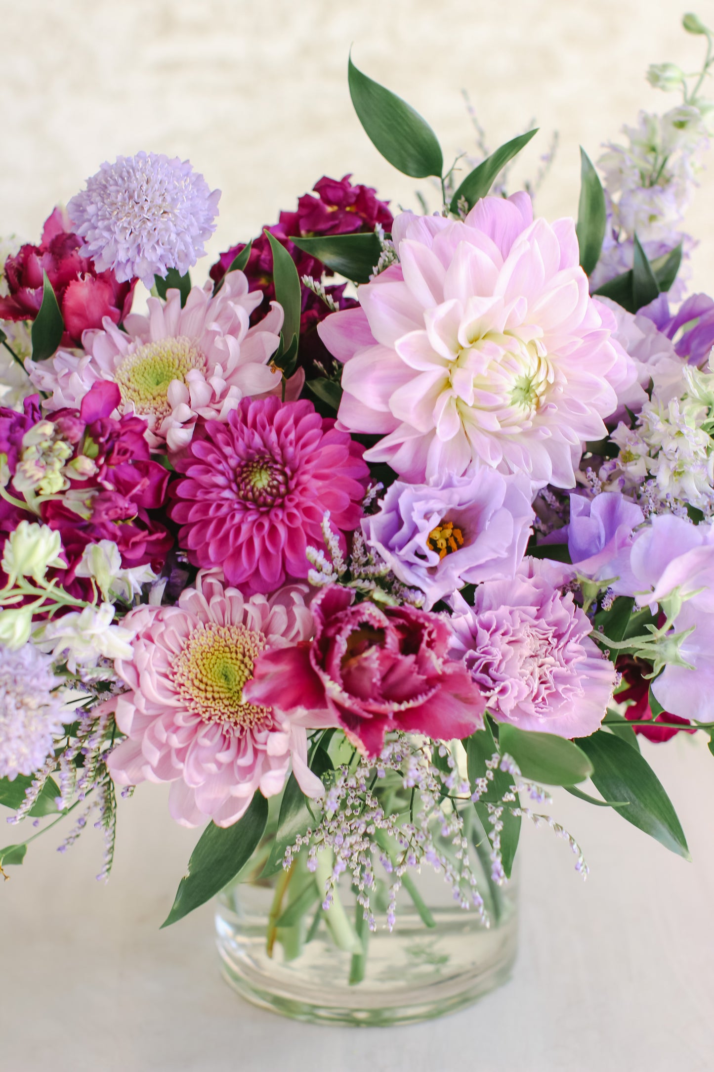 A Pop of Purple Florist's Choice Arrangement