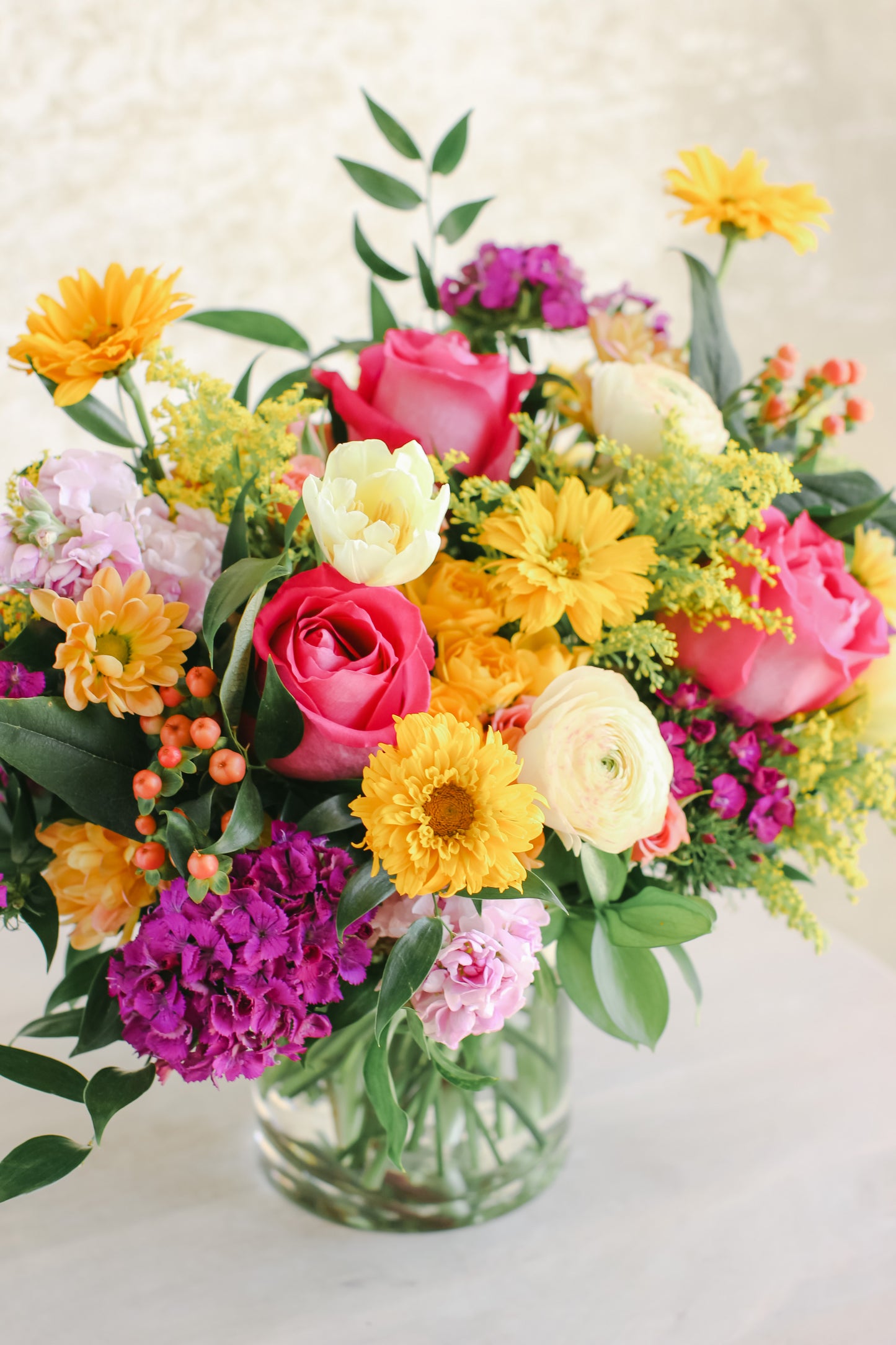 Happy Florist's Choice Arrangement