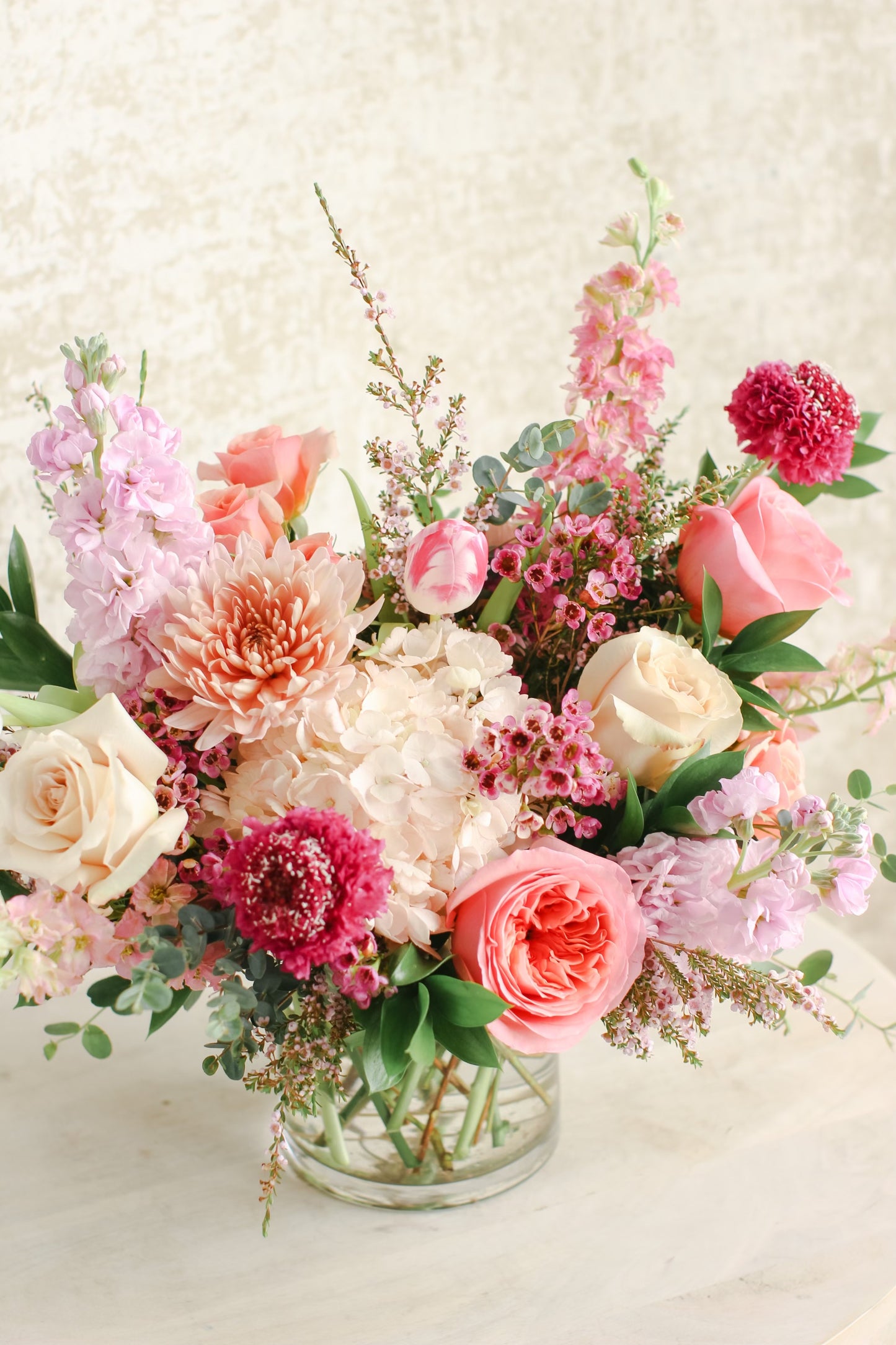 A Prism of Pink Florist's Choice Arrangement