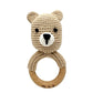Bear Hand Crochet Rattle by Marlowe and Sage, Add-On Only