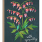 Bleeding Hearts Sympathy Card, Add-On Only