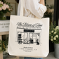 The Bloom Of Time Signature Canvas Tote, Add-On Only