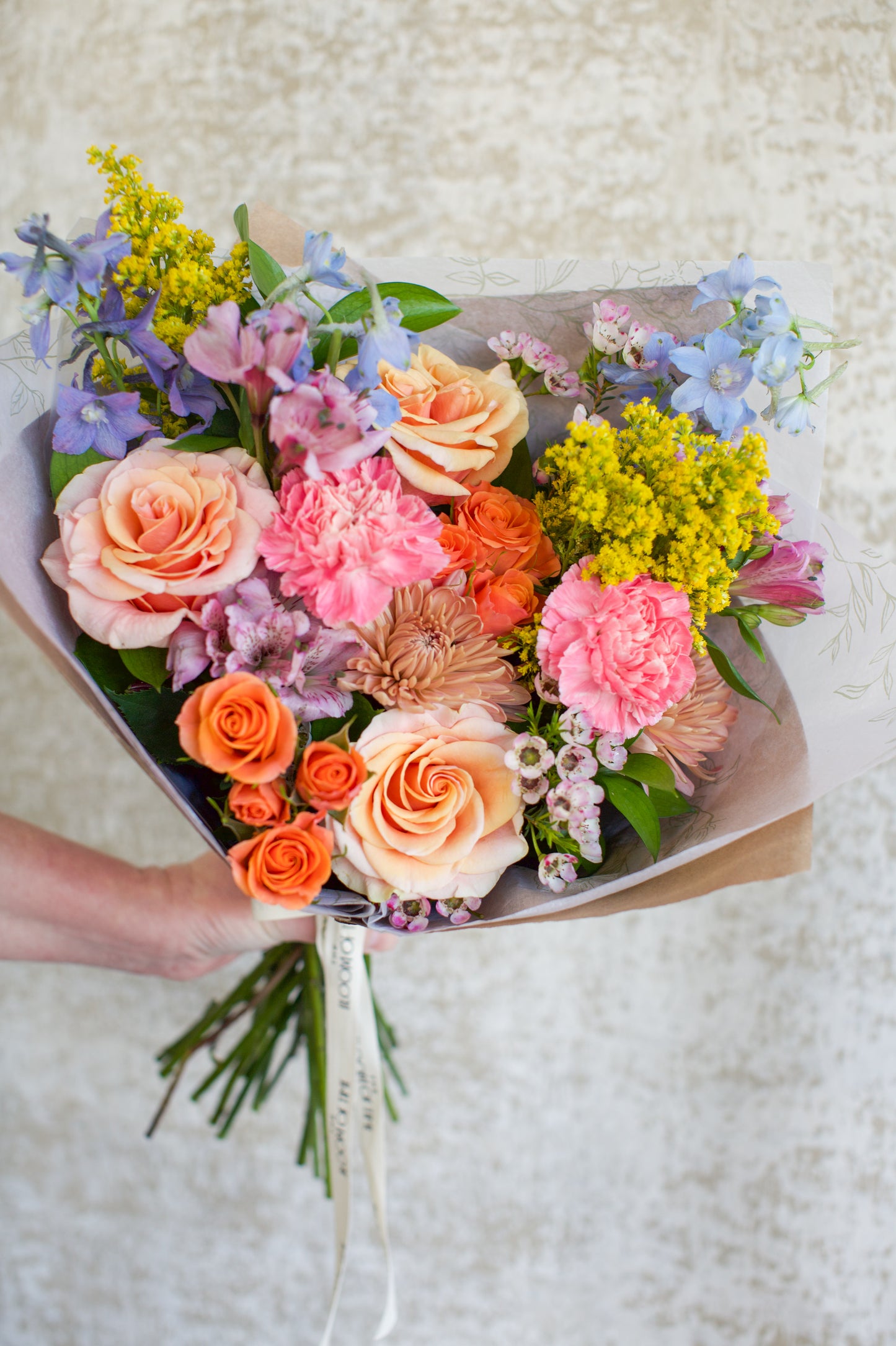 Seasonal Mix Hand-Tied Bouquet