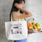 The Bloom Of Time Signature Canvas Tote, Add-On Only