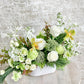 Elongated Floral Centerpiece