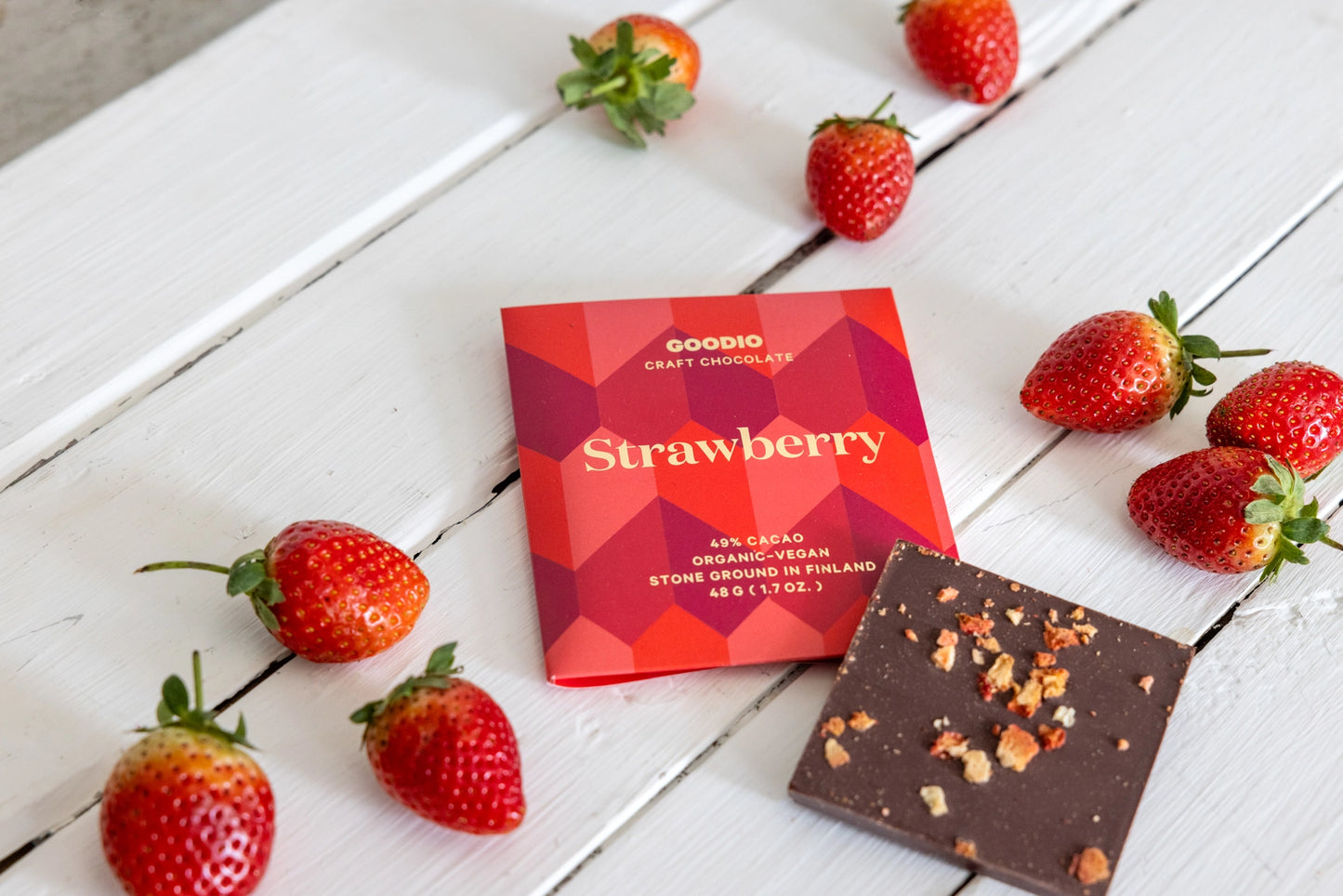 Strawberry Chocolate 49%, Goodio USA, Add-On Only