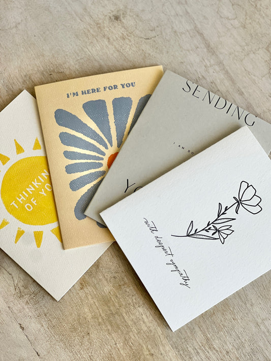 Sympathy Greeting Card Add-On