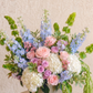 Natural Florist's Choice Memorial Pedestal Arrangement