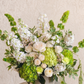 Natural Florist's Choice Memorial Pedestal Arrangement