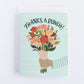 Thank You Greeting Card Add-On