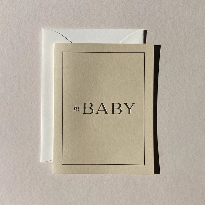 Baby Greeting Card Add-On