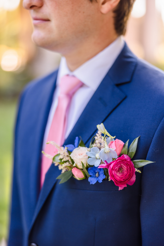 Floral Pocket Boutonniere