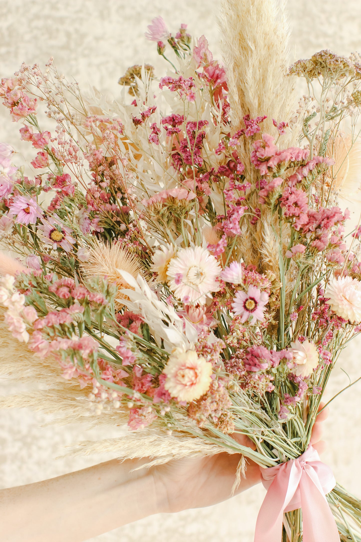 Sweet Everlasting Dried Flower Bouquet
