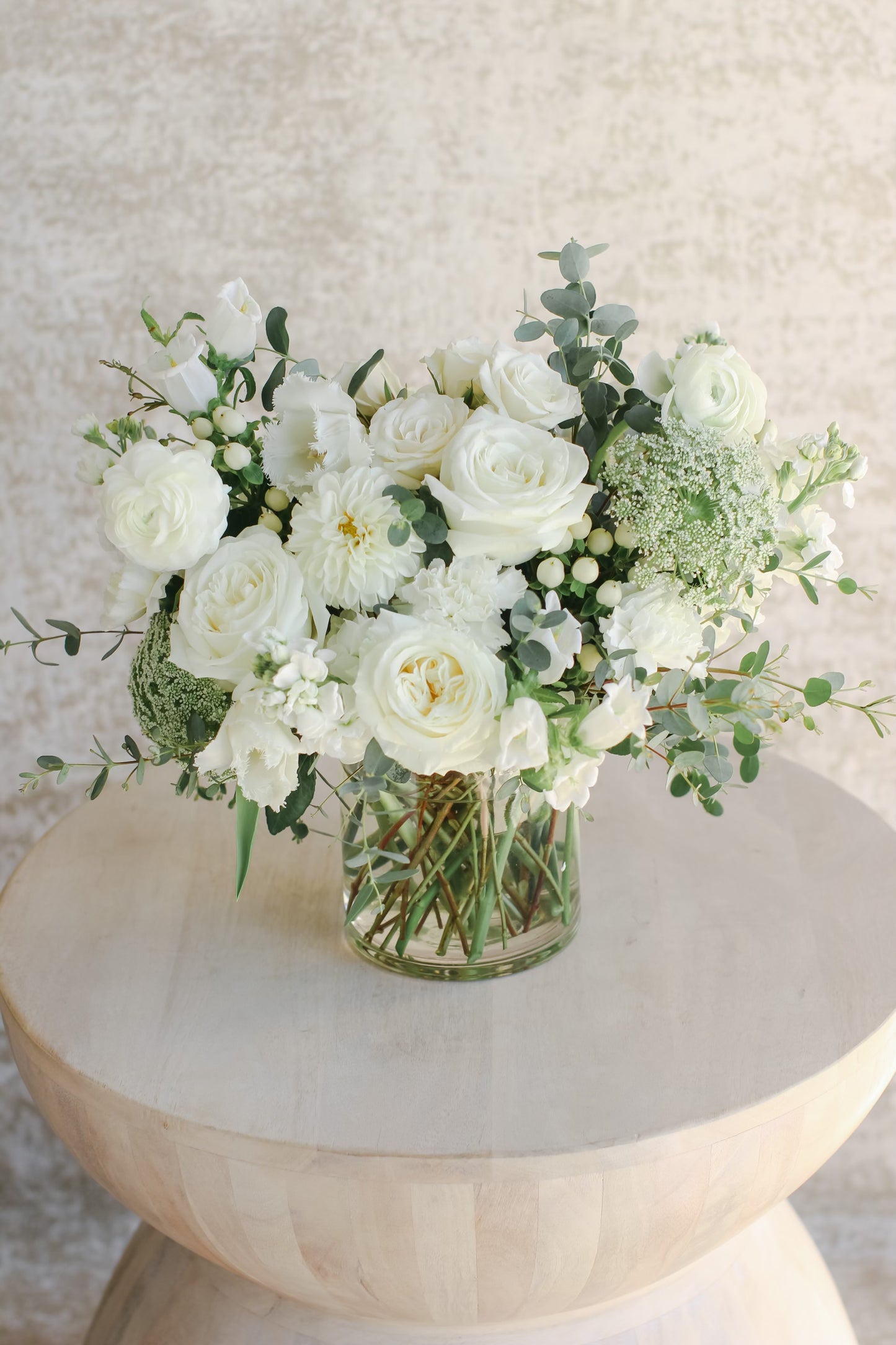 Whimsical Whites Florist's Choice Arrangement