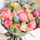 Seasonal Blooms and Peonies Hand-Tied Bouquet