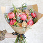 Seasonal Blooms and Peonies Hand-Tied Bouquet