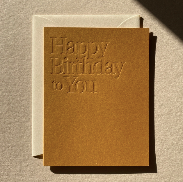 Birthday Greeting Card Add-On