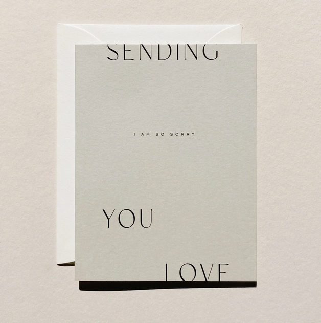 Sympathy Greeting Card Add-On